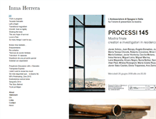 Tablet Screenshot of inma-herrera.com